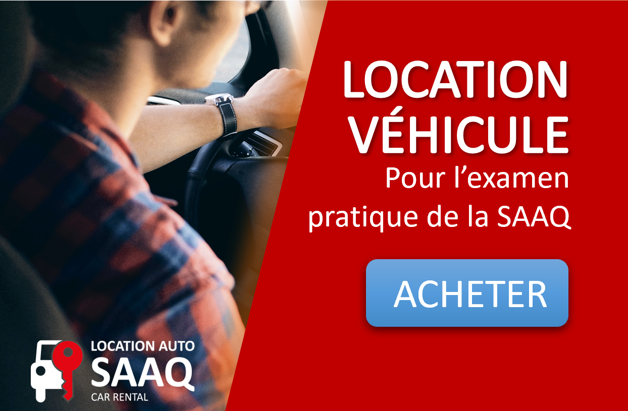 Location de voiture - Examen SAAQ